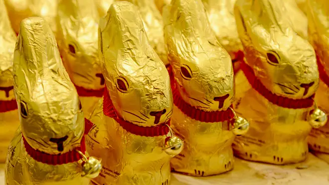 Lindt chocolate bunnies