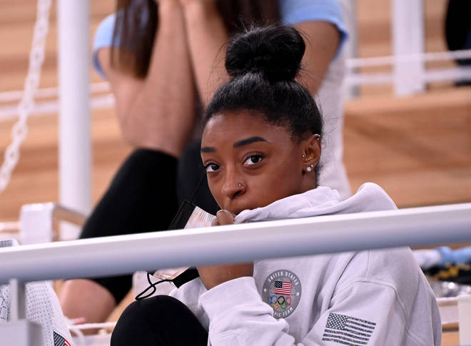 Simone Biles will not compete in the vault or uneven bars finals