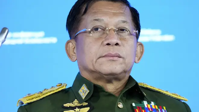Senior General Min Aung Hlaing of Myanmar