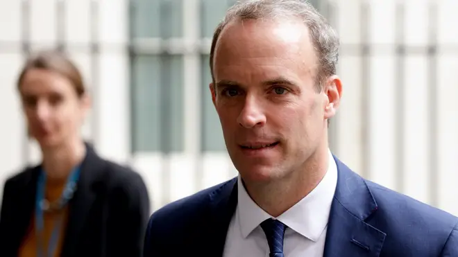 Dominic Raab described the attack as 'unlawful and callous'
