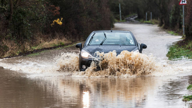 Flooding could be on the way for the south of England.