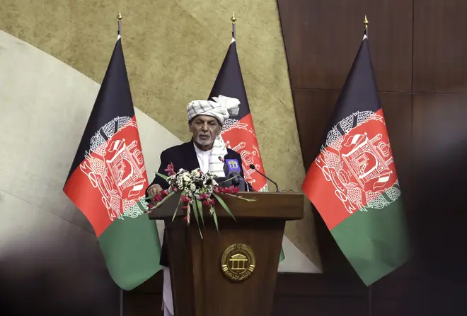 Afghan President Ashraf Ghani (Rahmat Gul/AP)