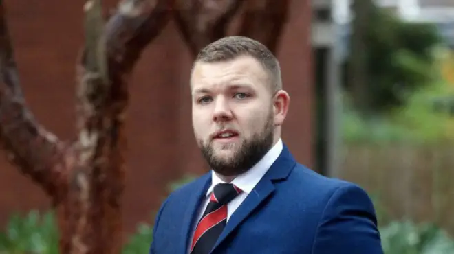 Declan Jones has been found guilty of assaulting two people during lockdown