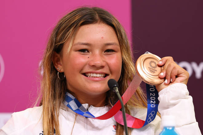 Sky Brown took the bronze medal for Team GB.