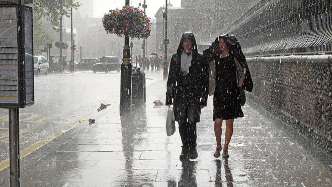 The UK will be battered by more heavy rain over the weekend