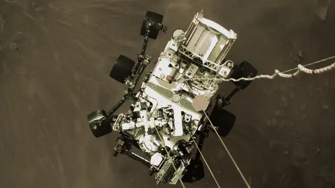 The Mars Perseverance rover (Nasa/PA)
