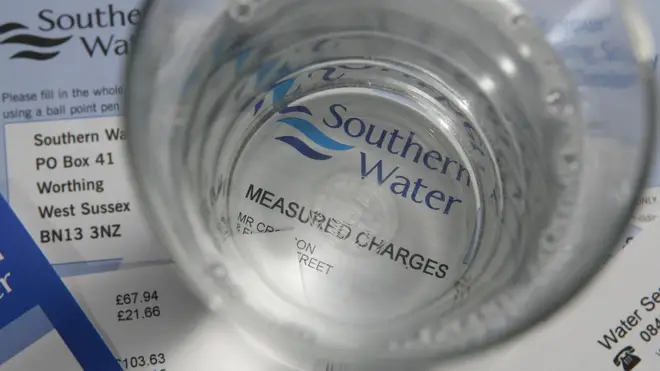 A Southern Water bill