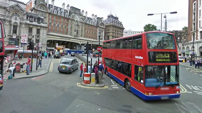 (File photo) The collision occurred outside London Victoria Station