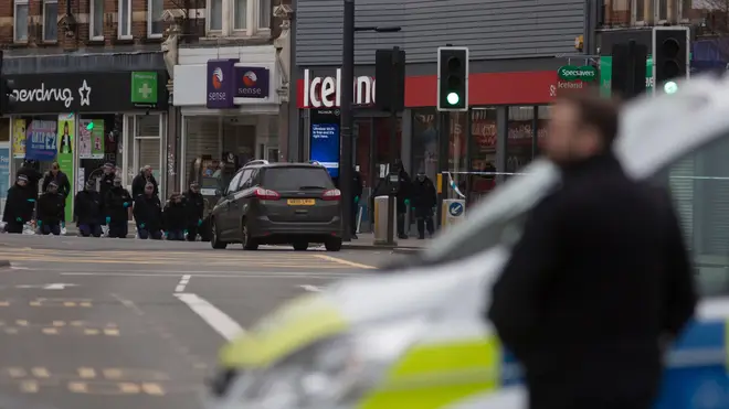 Amman launched his attack in Streatham High Road