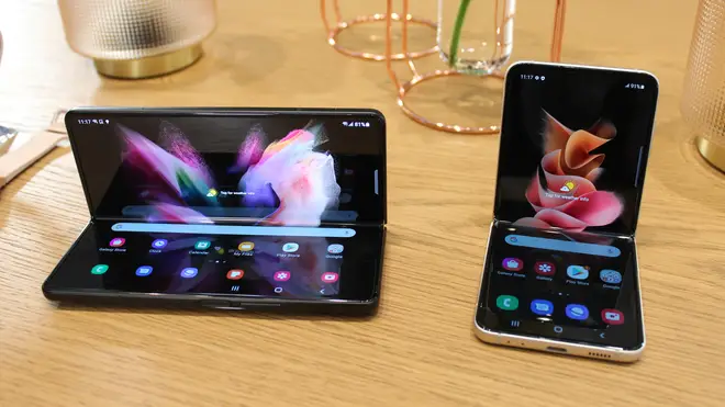 Samsung's new Galaxy Z Fold3 and Z Flip3 foldable smartphones