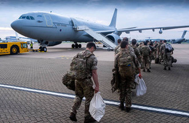 UK troops are being deployed to assist with the drawdown of British nationals in Afghanistan.