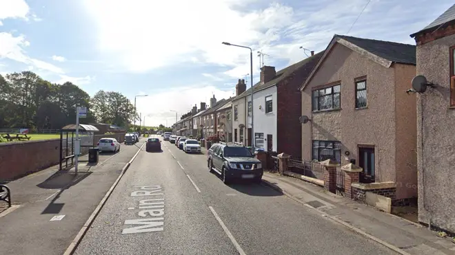 Police were called to a house on Main Road in Jacksdale, Nottinghamshire