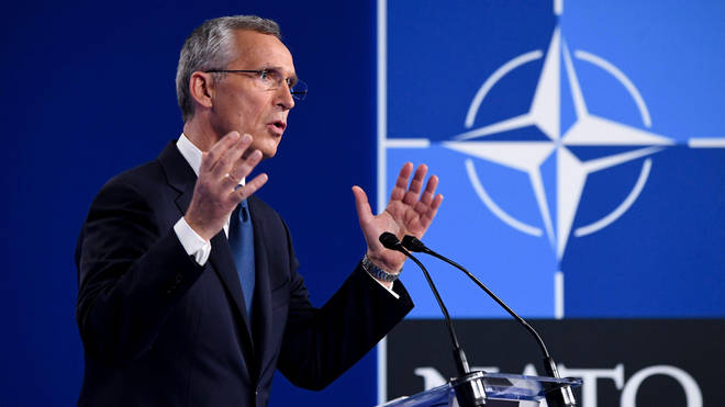 Nato's Jens Stoltenberg made the remarks on Tuesday