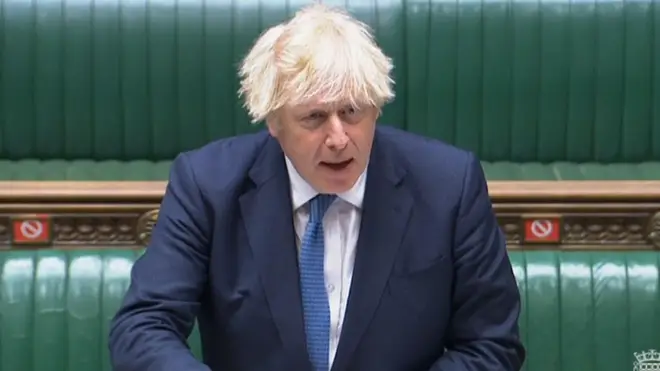Boris Johnson will address MPs on Wednesday