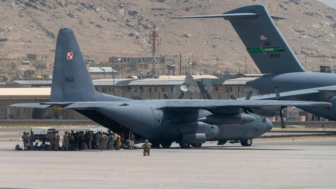 The US and allies have been evacuating from Kabul