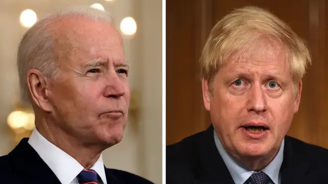 Boris Johnson is set to plea with Biden over an extension to US withdrawal deadlines.