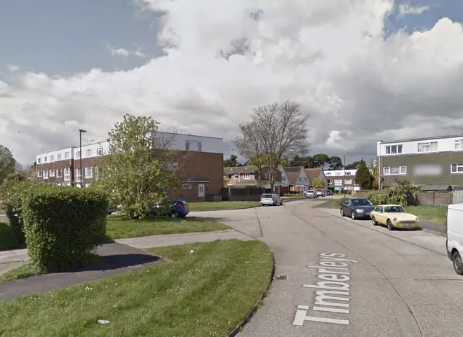 The girl was attacked in the Timberleys area of Littlehampton