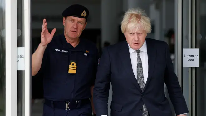 Boris Johnson described the Kabul airport attack as "barbaric"