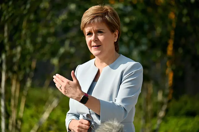 Scotland's First Minister, Nicola Sturgeon, is self-isolating after being identified as a close contact of someone who has tested positive for Covid-19.