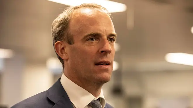 Foreign Secretary Dominic Raab has been heavily criticised for his handling of the situation in Afghanistan