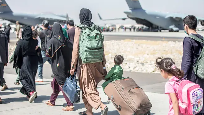The UK has pledges to resettle 20,000 Afghan refugees
