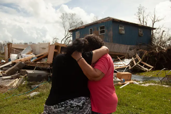 A mother and daughter's Louisiana home of 40 years was destroyed