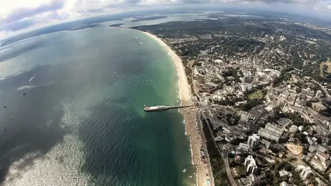 Bournemouth Air Festival posted this image and said all flying has been cancelled today