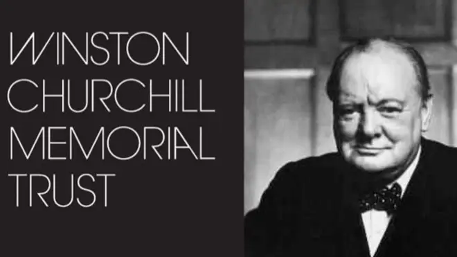 The former Winston Churchill Memorial Trust website