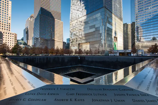 The 9/11 national memorial in New York.