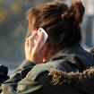 Person using their mobile phone