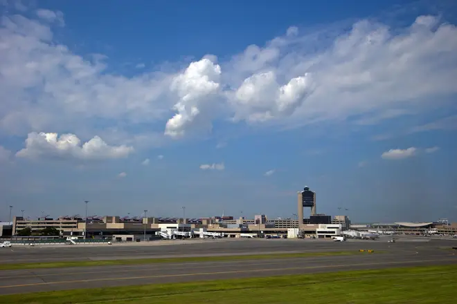 The first two flights took off from Boston Logan International Airport