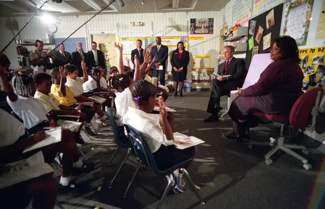 President Bush was in a classroom in Sarasota on the morning of the attacks