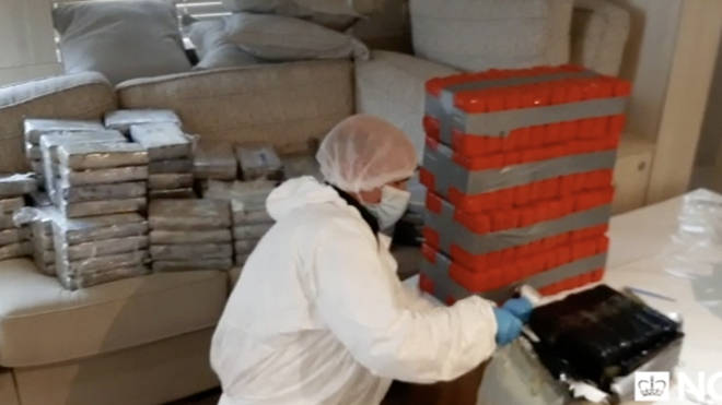 Police seized £120 million of cocaine