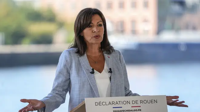 Socialist mayor of Paris Anne Hidalgo announces her candidacy
