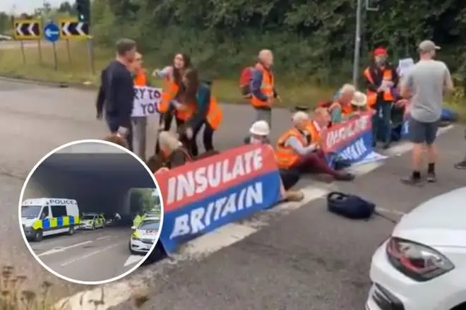 Insulate Britain staged protests on the M25 yesterday, causing travel chaos