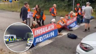 Insulate Britain staged protests on the M25 yesterday, causing travel chaos