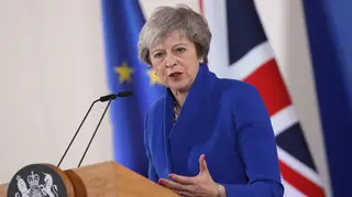 Theresa May speaks after European leaders meet to sign off Brexit Withdrawal Agreement