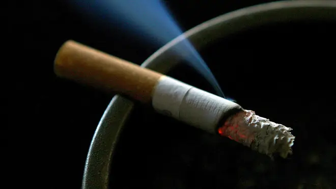 A cigarette