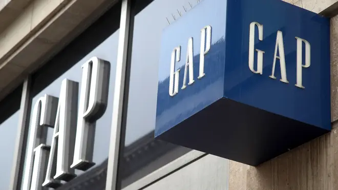 Gap store signs