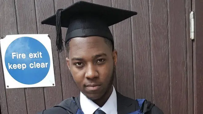 David Gomo was fatally stabbed near his home in East London.