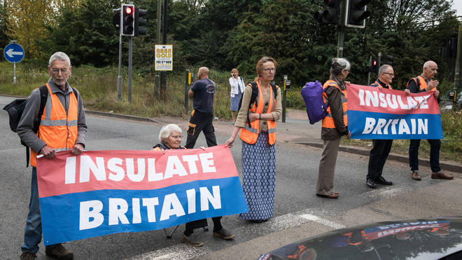 An Insulate Britain member spoke to LBC about the M25 disruption