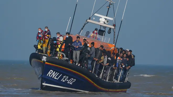 Migrants continue to attempt the Channel crossing.