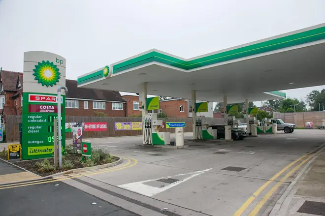 BP has already had to close a "handful" of petrol stations