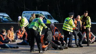 Police have arrested a number of Insulate Britain protesters (stock image).