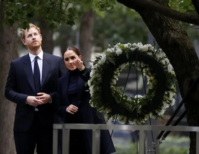 Harry and Meghan visited the 9/11 Museum