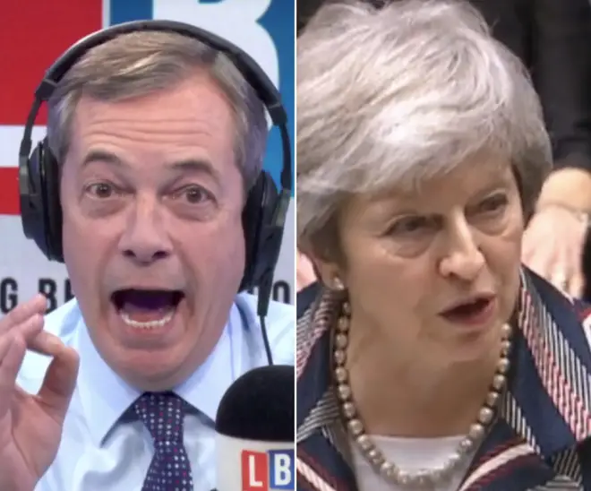 Nigel Farage says Theresa May has found her 'Black Friday moment' as she sells her Brexit deal to the country