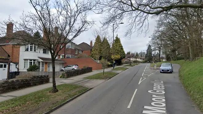 The attempted robbery took place in a leafy part of Birmingham