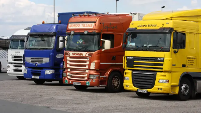 Lorry drivers have left the profession due to working conditions.