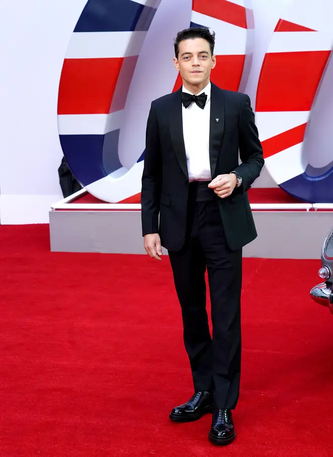 Rami Malek stars as the villain in the new Bond film.