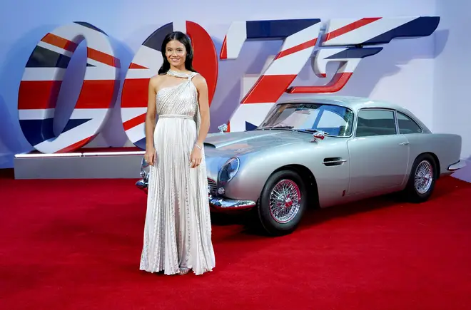 Tennis star Emma Raducanu attended the 007 premiere.
